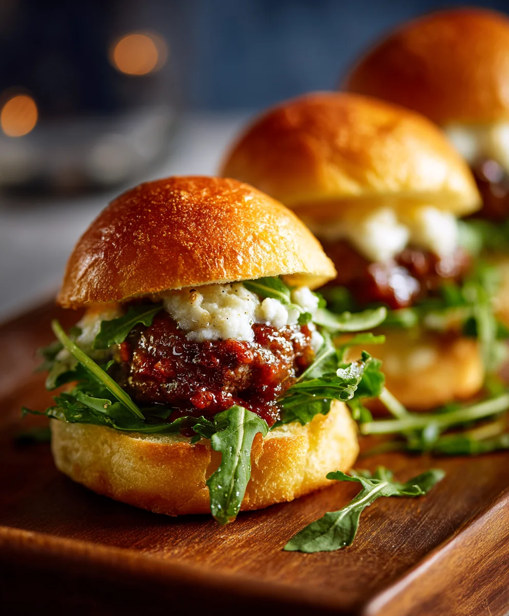 Easy Beef Italian Sliders - Quick & Delicious