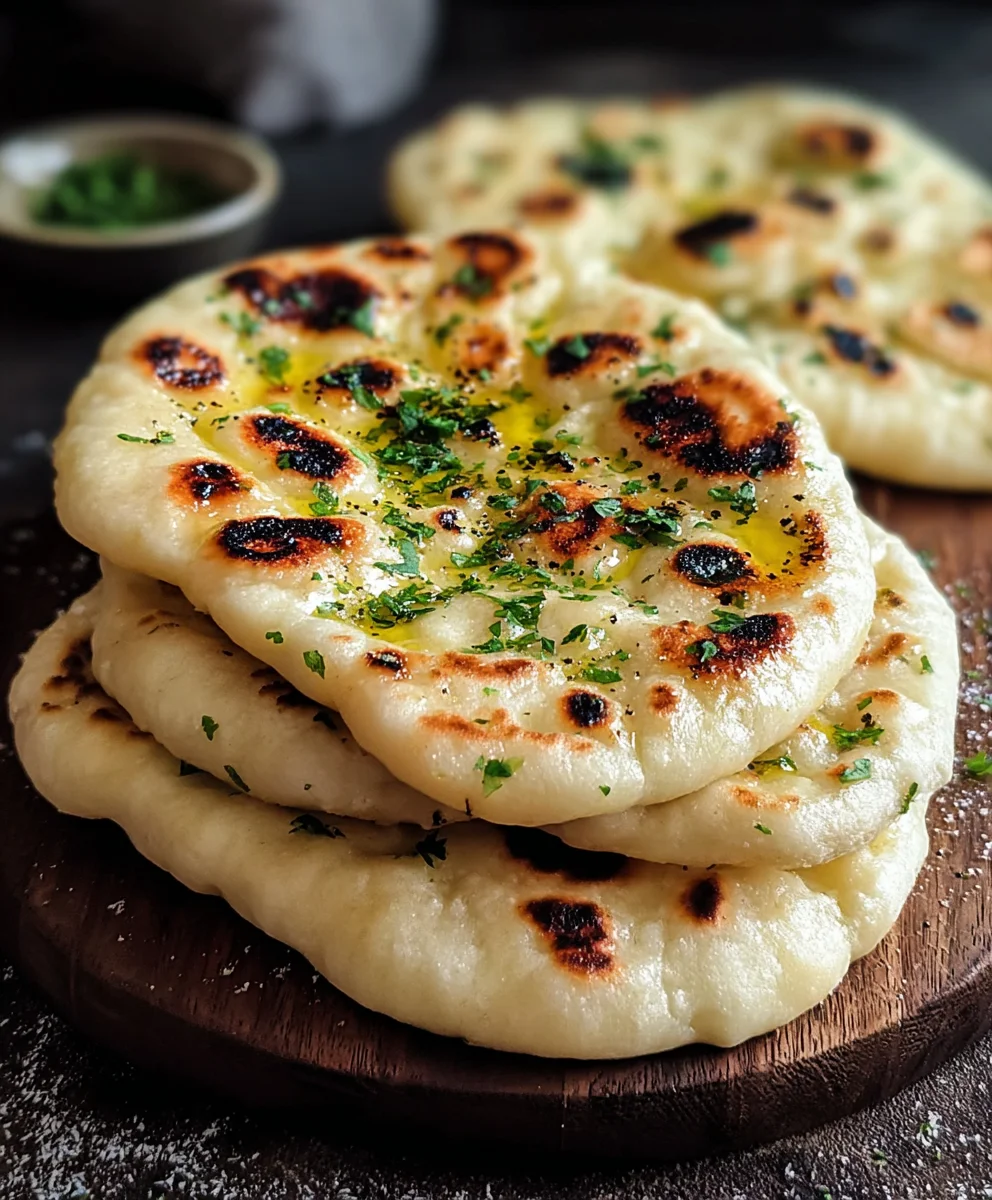 Easy Homemade Naan Bread Recipe-Soft & Fluffy