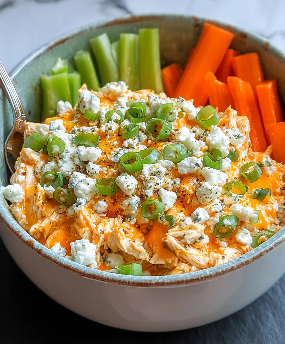 Buffalo Chicken Cottage Cheese Bowl - Easy Recipe