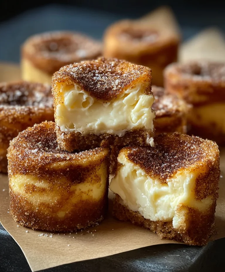 Churro Cheesecake Bites-Easy Delicious Dessert