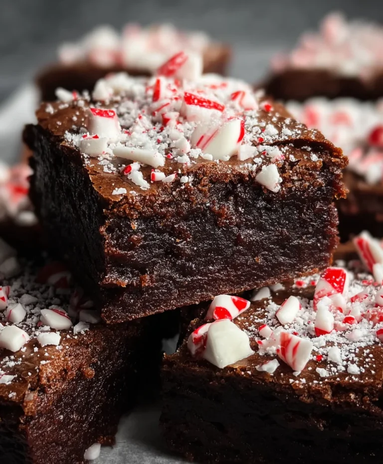 Peppermint Brownies-Festive & Easy Dessert Recipe