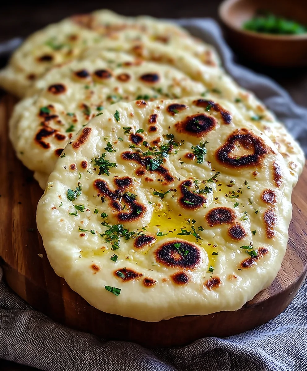 Easy Homemade Naan Bread Recipe-Soft & Fluffy