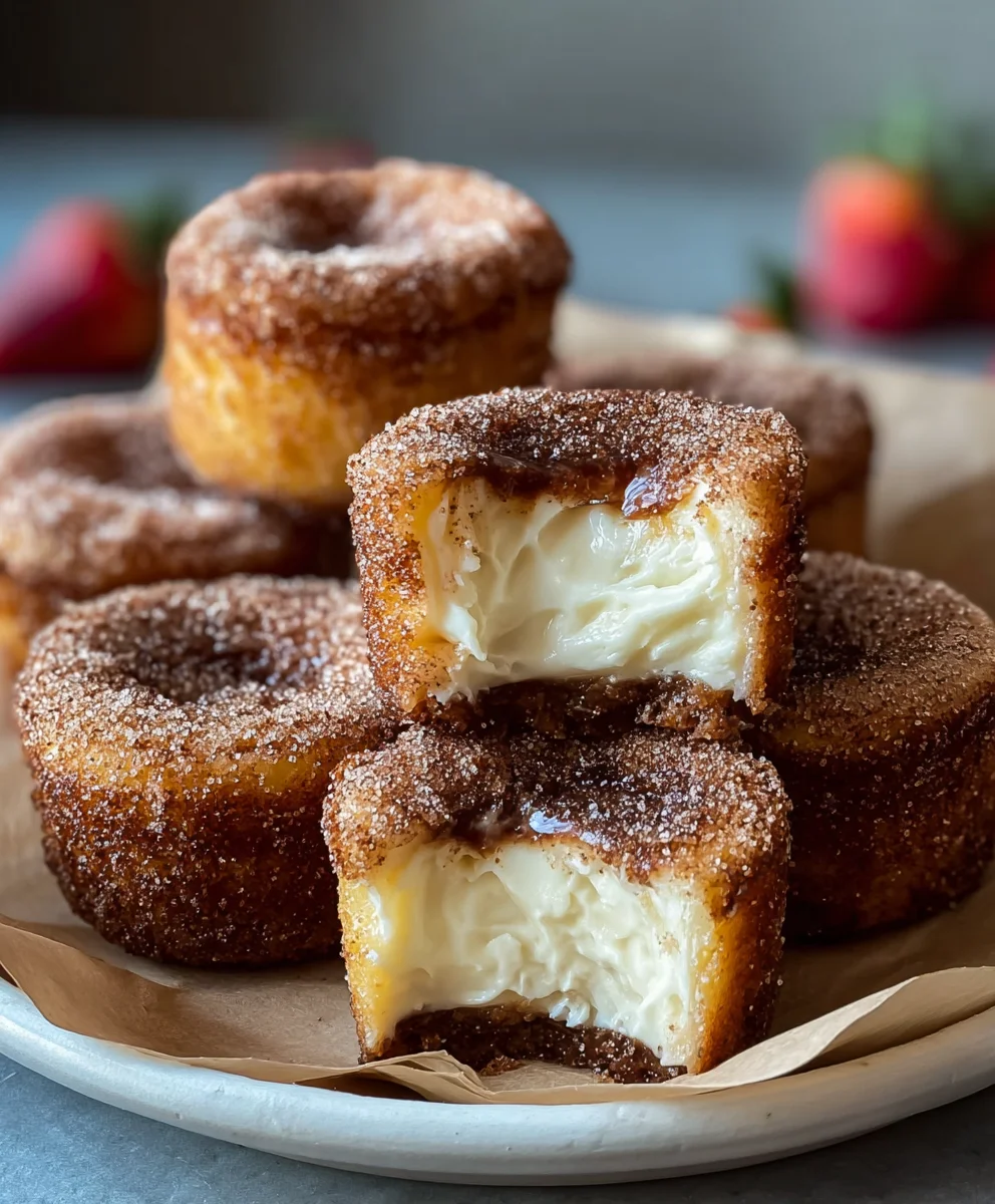Churro Cheesecake Bites-Easy Delicious Dessert