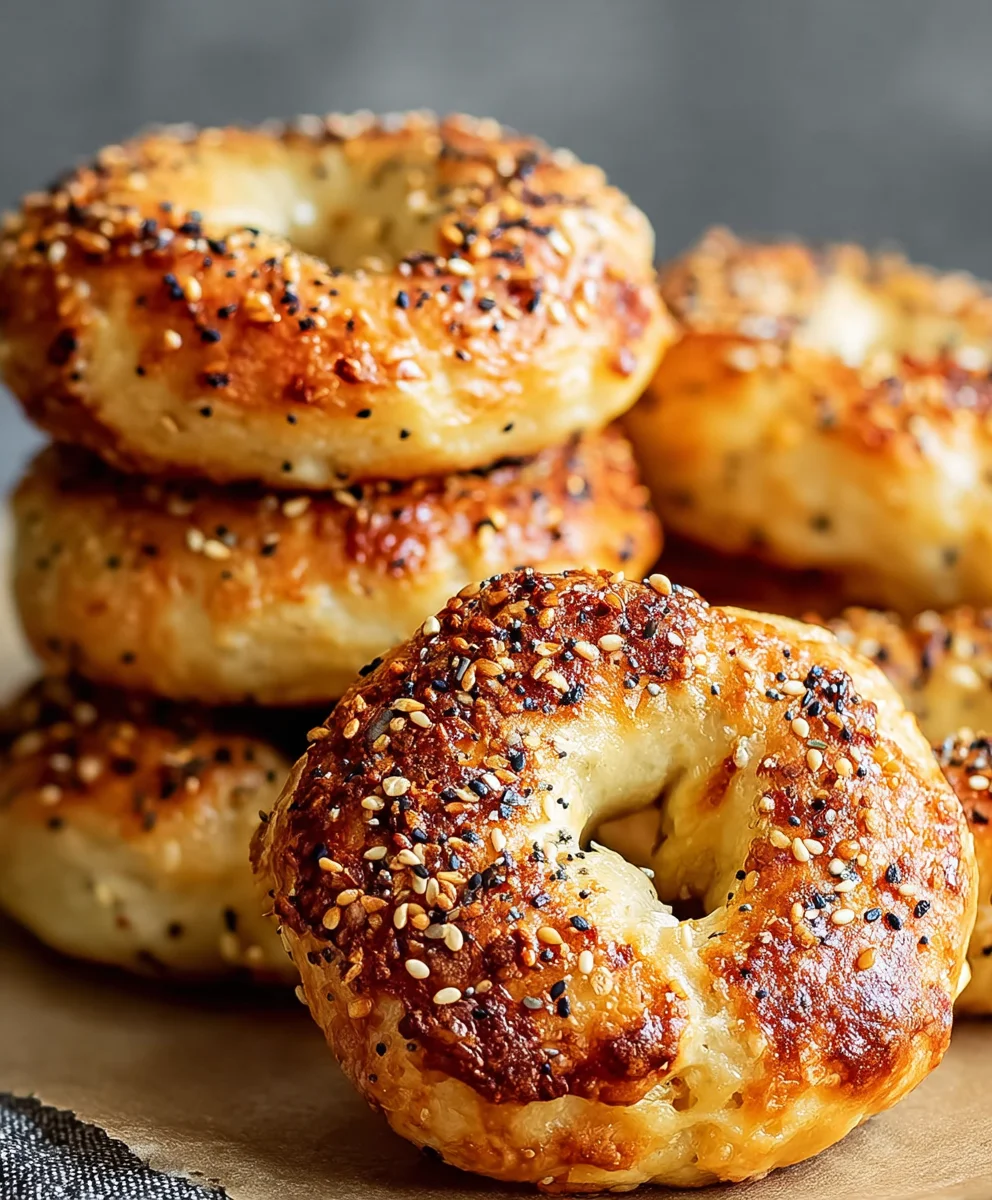 Greek Yogurt Bagels - High Protein Twist