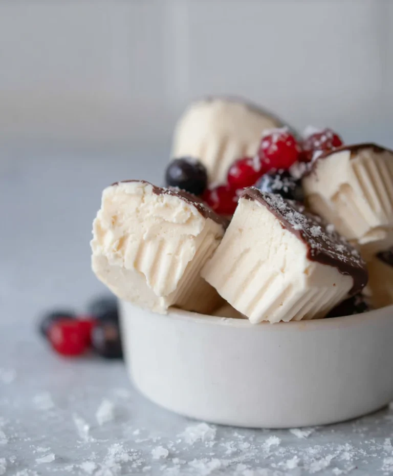 Easy Frozen Yogurt Bites-Dairy-Free Option
