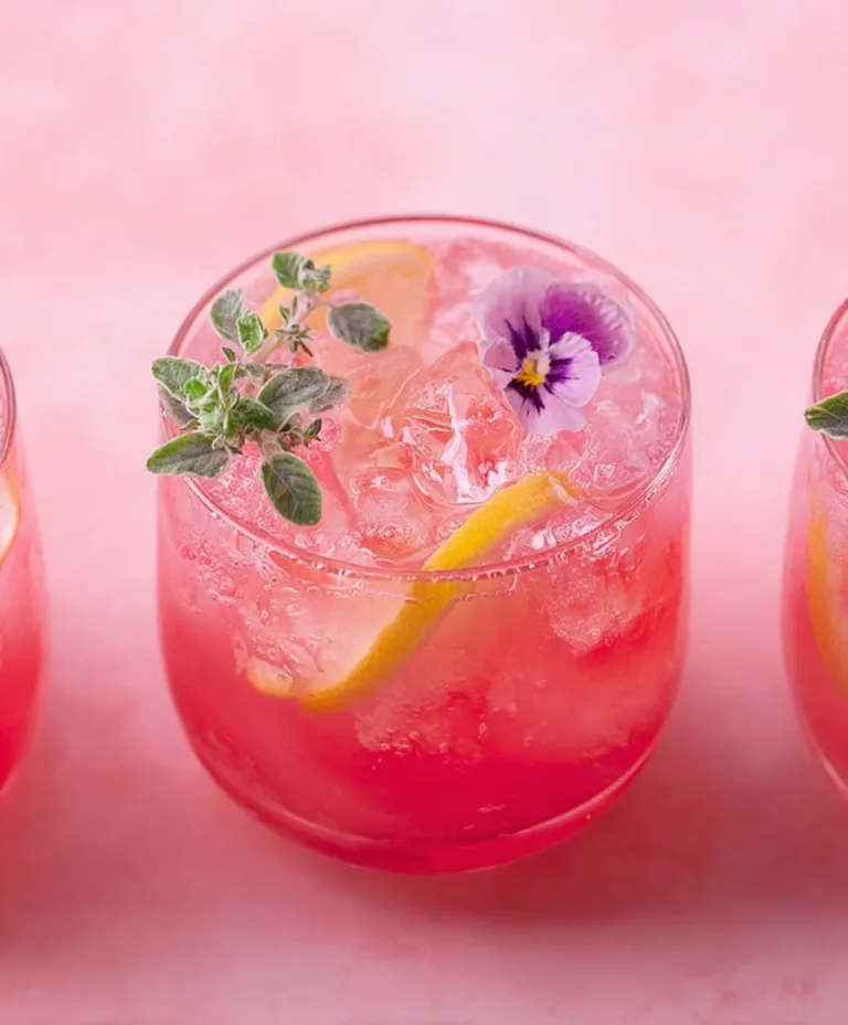 Refreshing Pink Lemonade Non-Non-Non-Alcoholic Alternativeic Drink