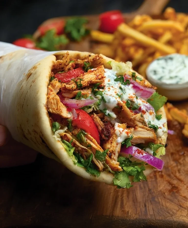 Easy Chicken Shawarma Wrap Recipe-Quick & Delicious