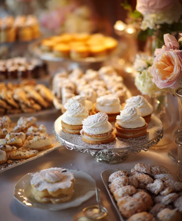 Vintage Wedding Dessert Table Ideas-Sweet Celebration