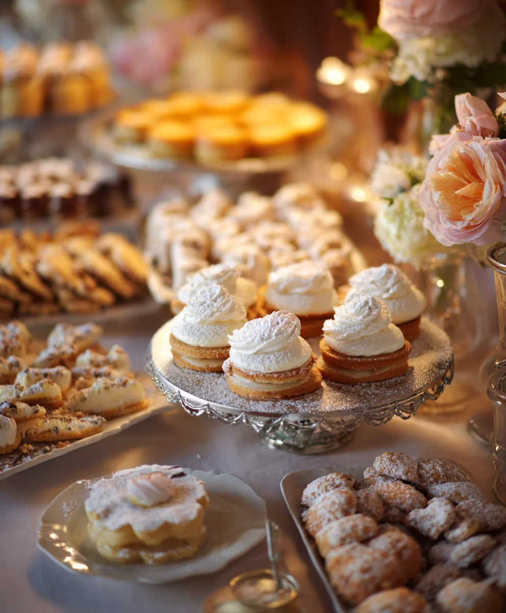 Vintage Wedding Dessert Table Ideas-Sweet Celebration