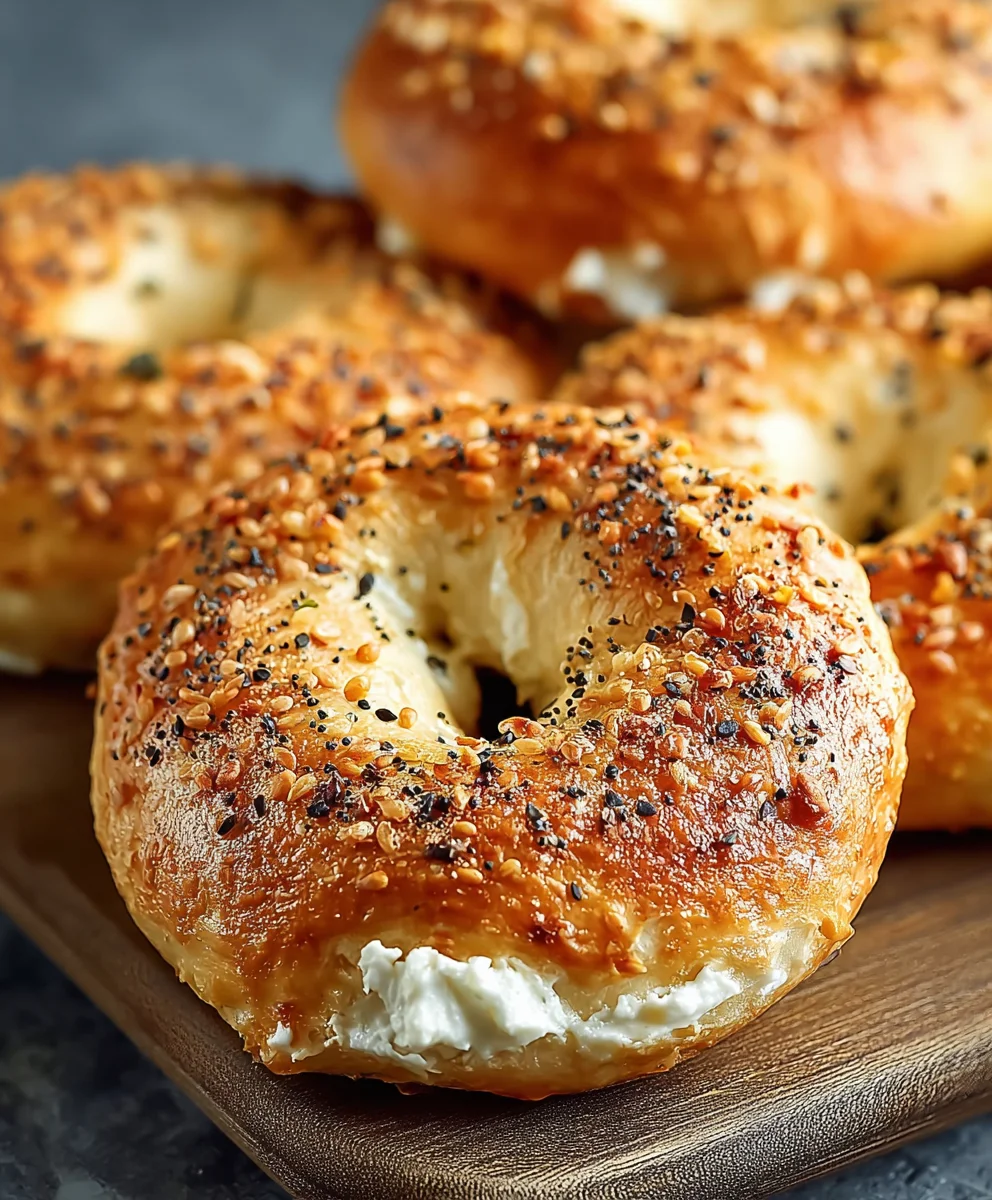 Greek Yogurt Bagels - High Protein Twist