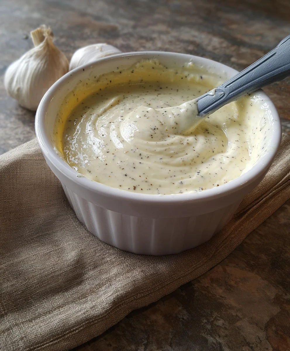 Creamy Garlic Aioli Sauce Recipe - Easy & Delicious