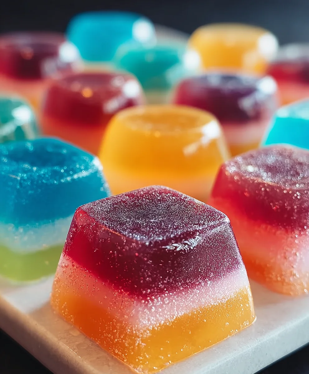 Boozy Jello Candy Melts - Adult Treat Recipe