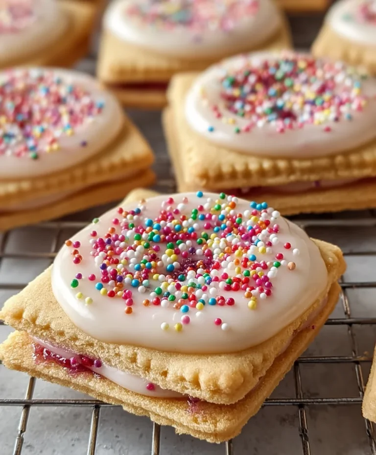 Frosted Pop-Tart Cookies – Easy Homemade Treats
