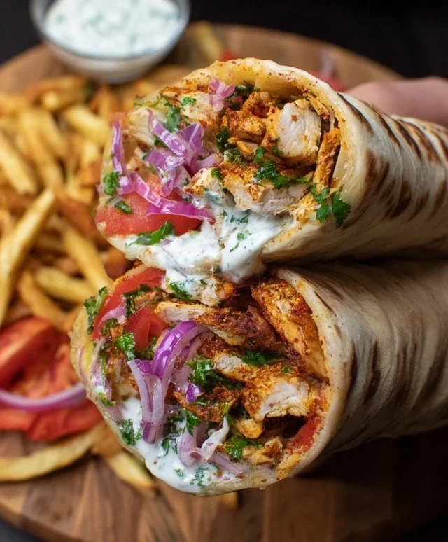 Chicken Shawarma Wrap