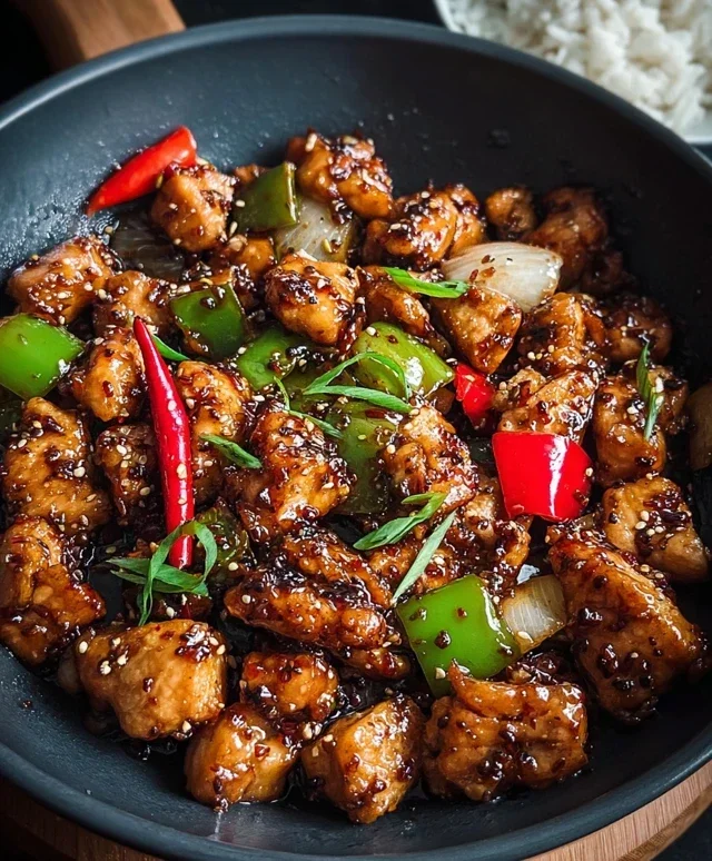 Easy Black Pepper Chicken