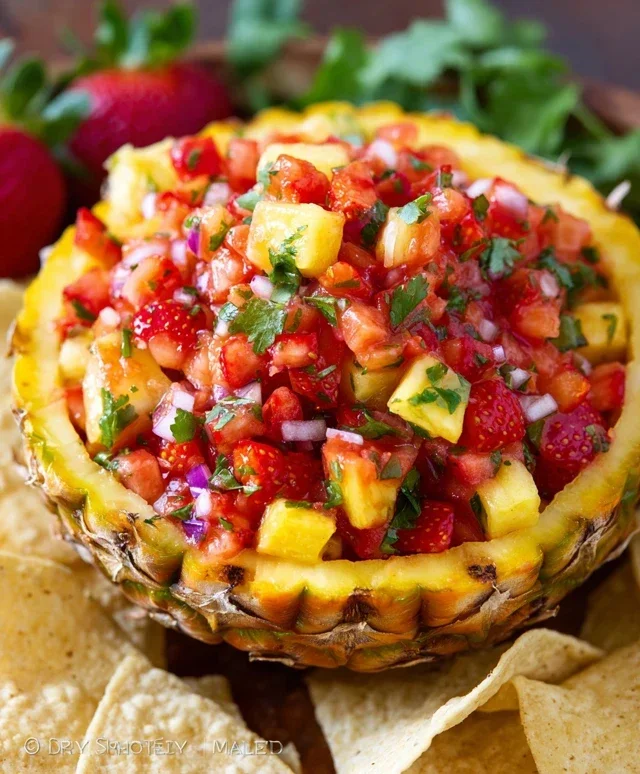 Strawberry Pineapple Salsa Recipe: A Fresh and Flavorful Treat