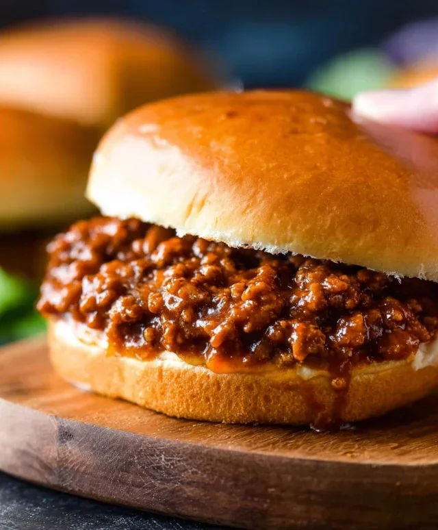 The Best Homemade Sloppy Joes