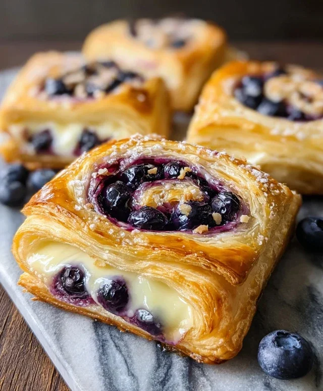 Blueberry Cheese Danish