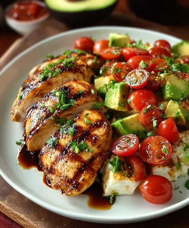 Grilled California Avocado Chicken Recipe
