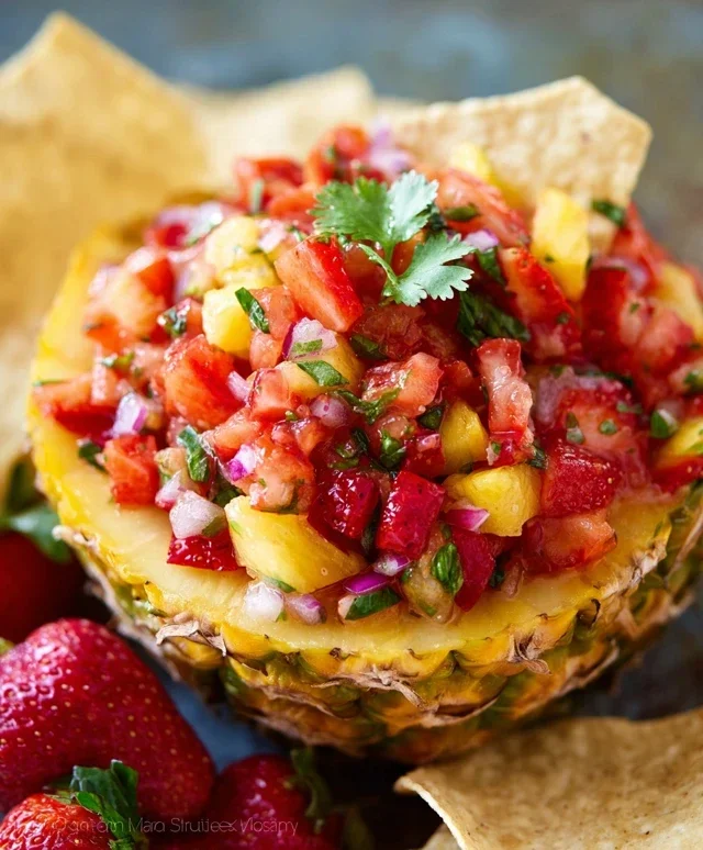 Strawberry Pineapple Salsa Recipe: A Fresh and Flavorful Treat