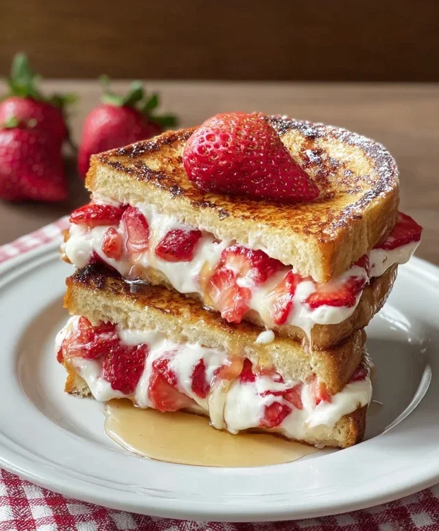 Strawberry Cheesecake French Toast