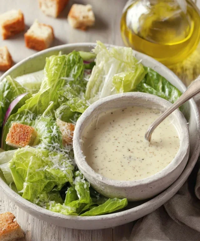 Homemade Caesar Salad Dressing