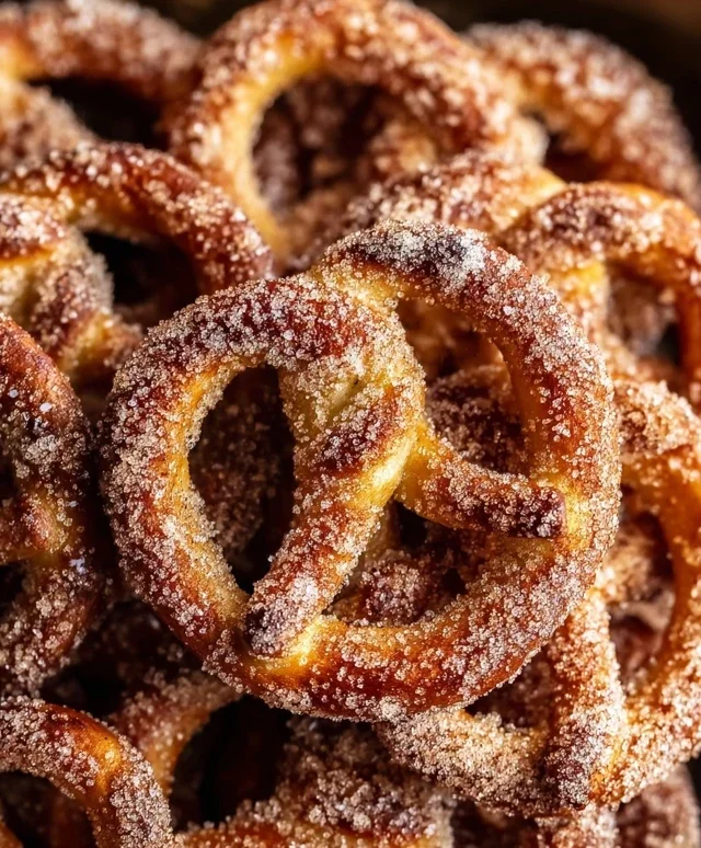 Cinnamon Sugar Pretzels