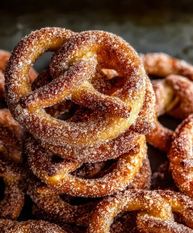 Cinnamon Sugar Pretzels