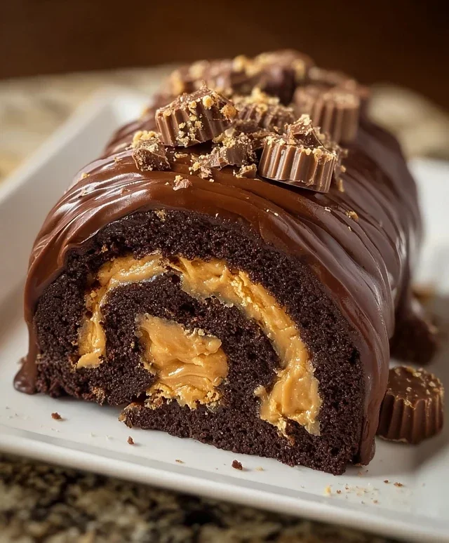 Chocolate Peanut Butter Cake