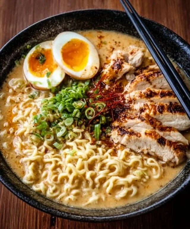 Creamy Garlic Chicken Ramen: An Incredible Ultimate Recipe