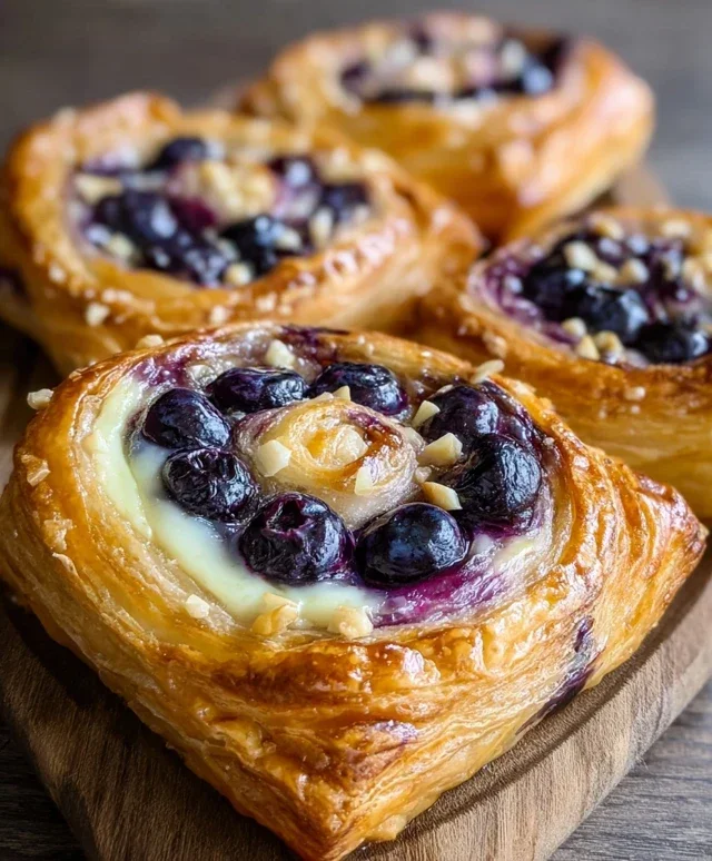 Blueberry Cheese Danish