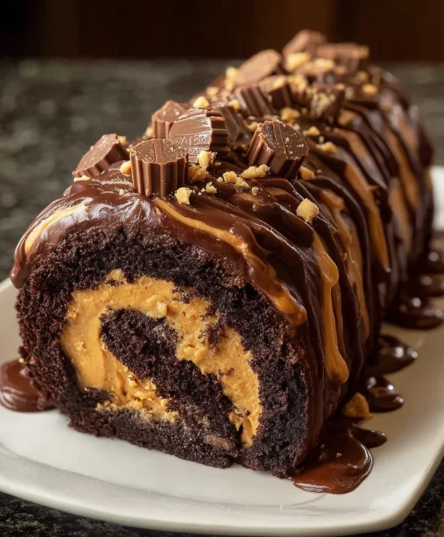 Chocolate Peanut Butter Cake