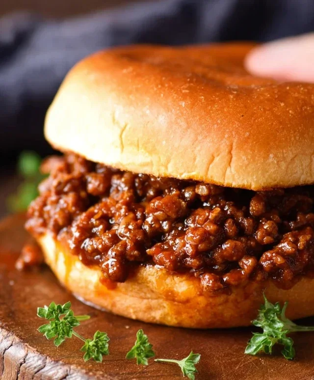 The Best Homemade Sloppy Joes