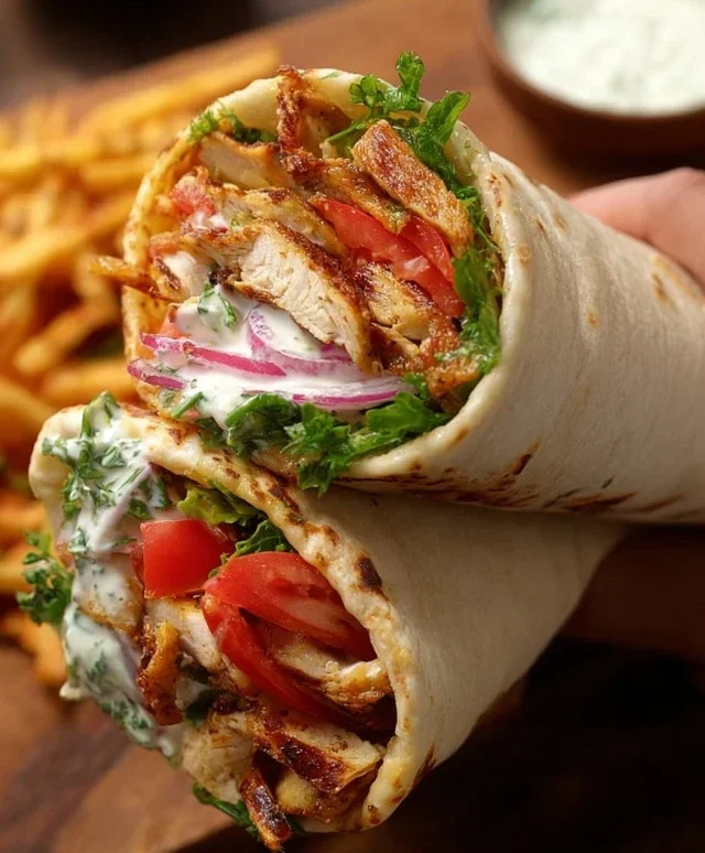 Chicken Shawarma Wrap