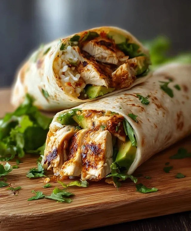 Chicken Avocado Wrap