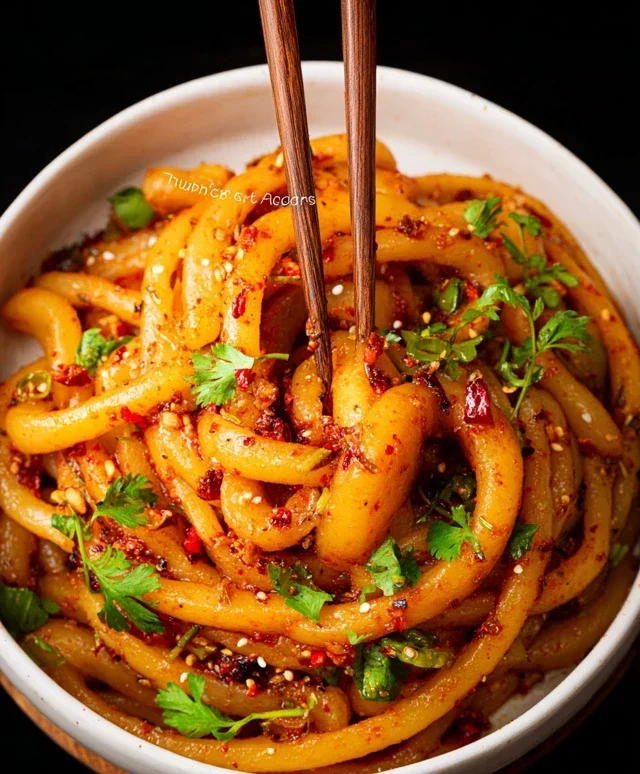 Spicy Potato Noodles