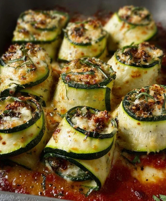 Vegan Zucchini Rollatini