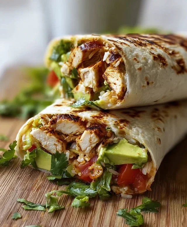 Chicken Avocado Wrap