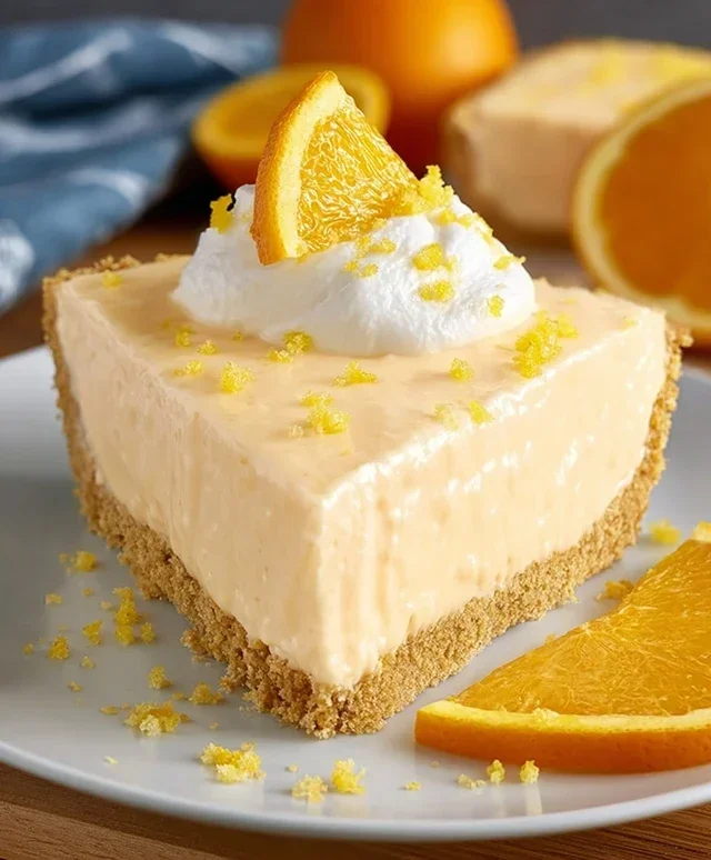 Orange Creamsicle Pie