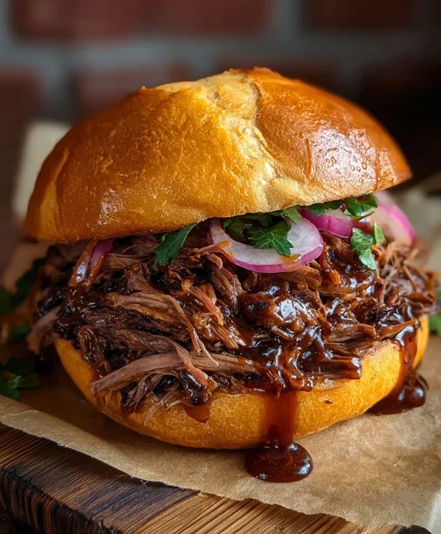 Pulled Beef Sandwich