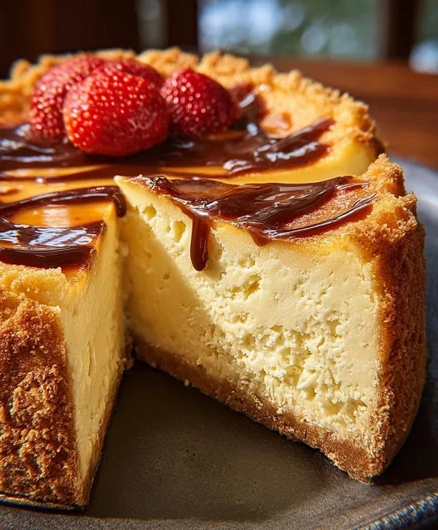 Cheesecake with Pound Cake Center
