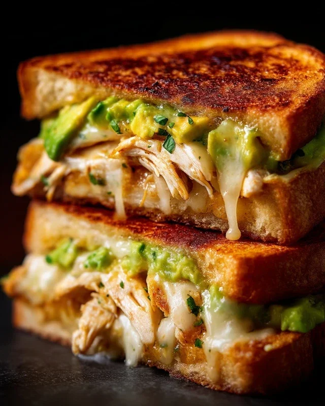 Chicken Avocado Melt Sandwich