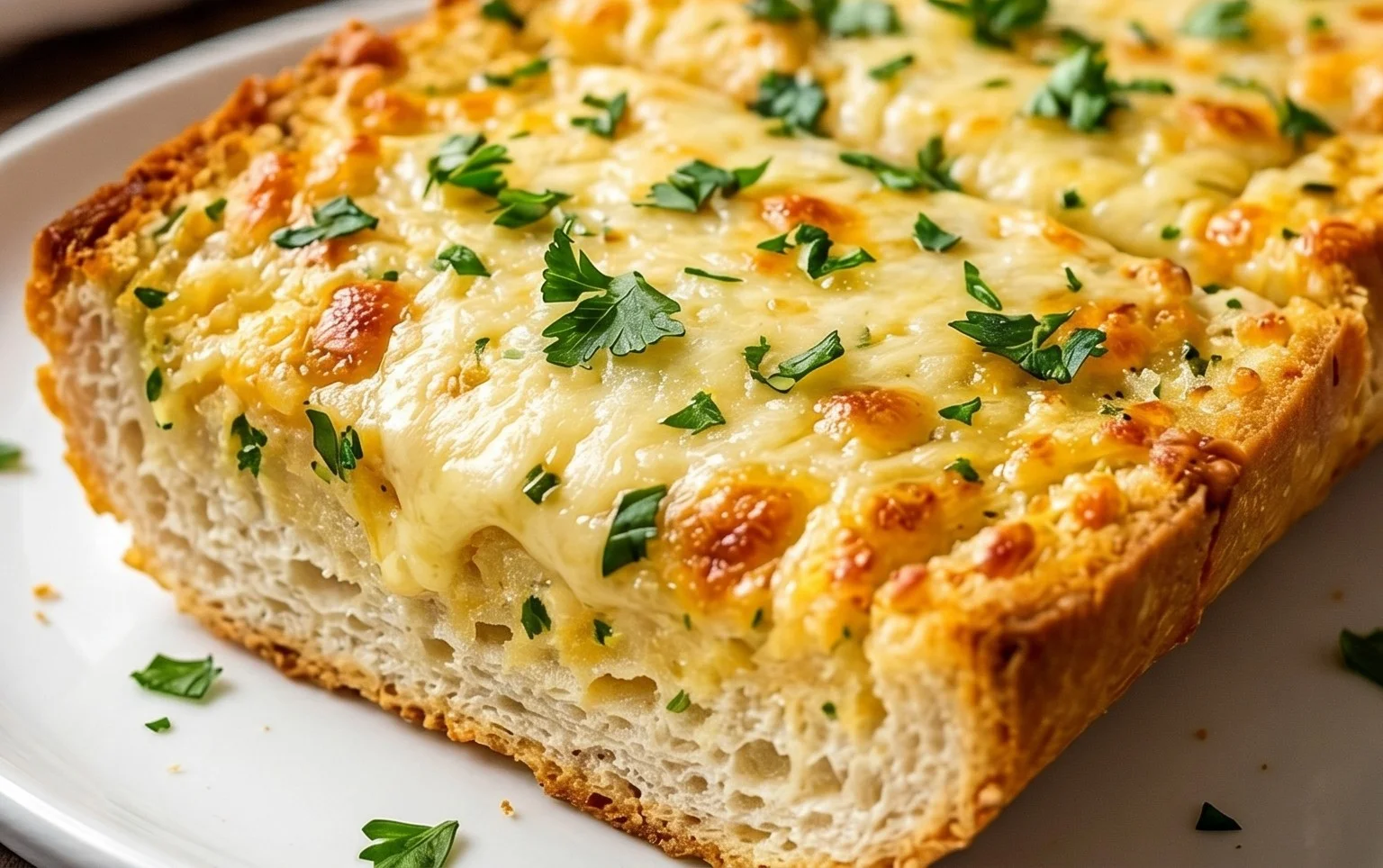 BEST CHEESY GARLIC BREAD RECIPE