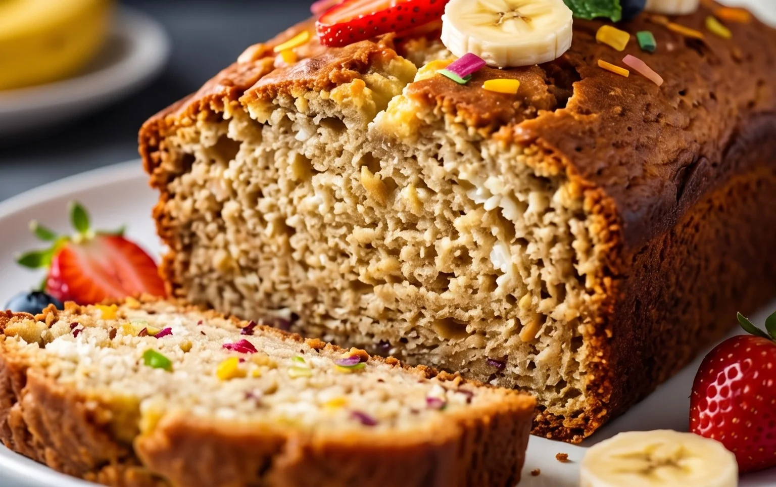 Cottage Cheese Banana Bread