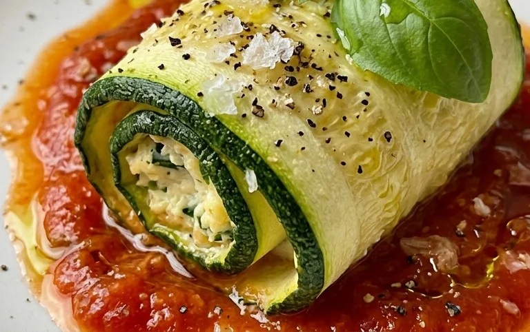 Vegan Zucchini Rollatini
