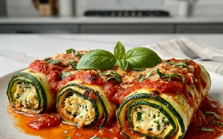 Vegan Zucchini Rollatini
