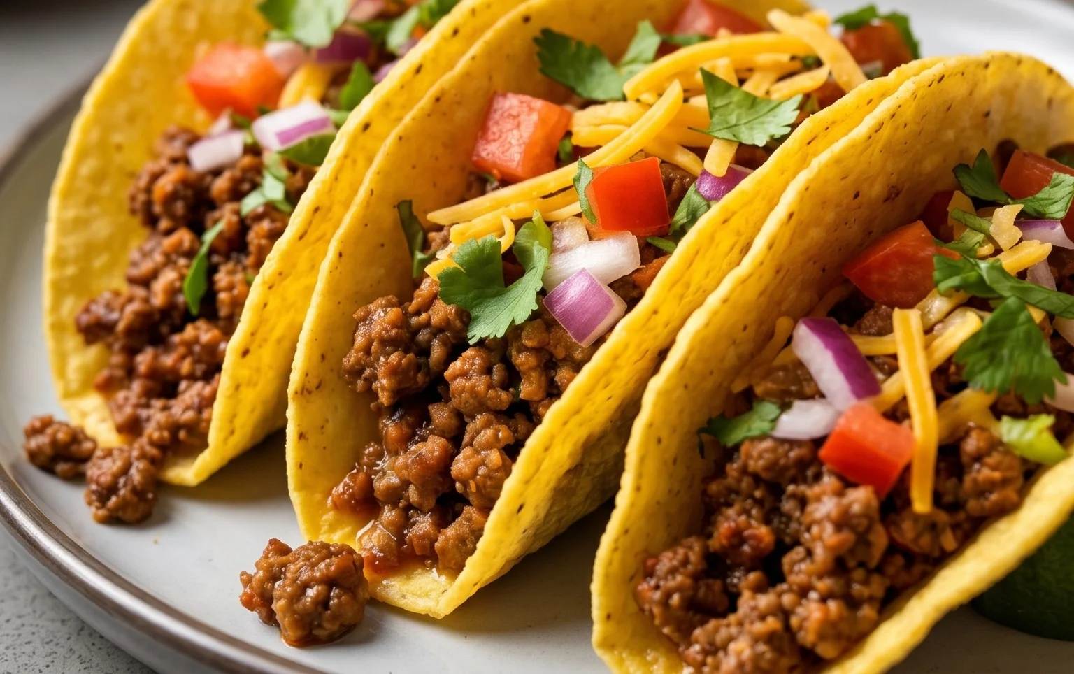 Crispy Ground Beef Tacos