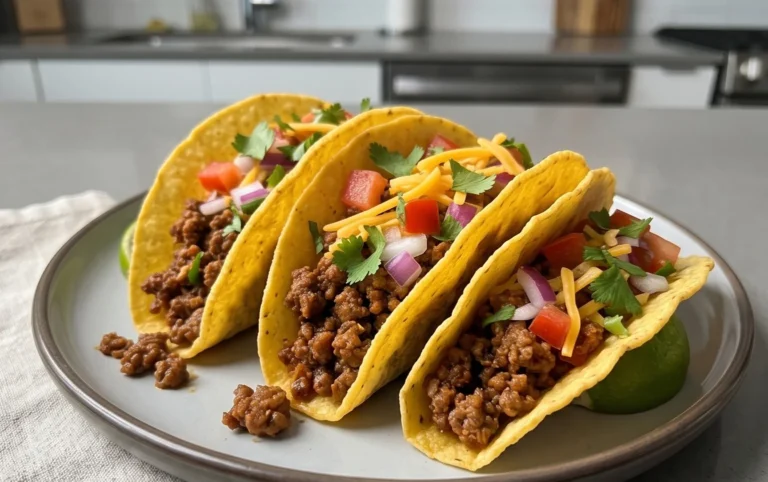 Crispy Ground Beef Tacos