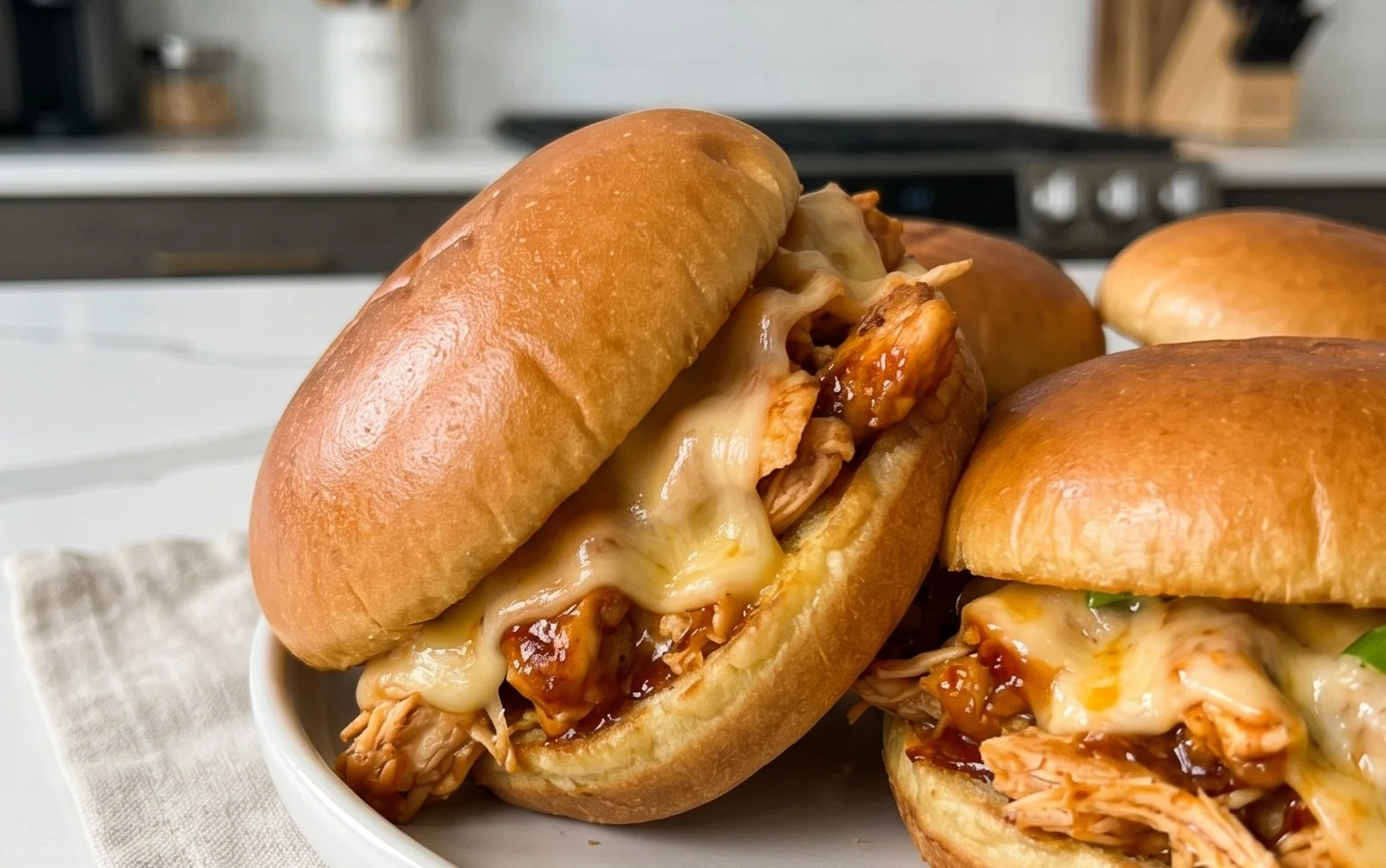 Cheesy Dynamite Chicken Buns
