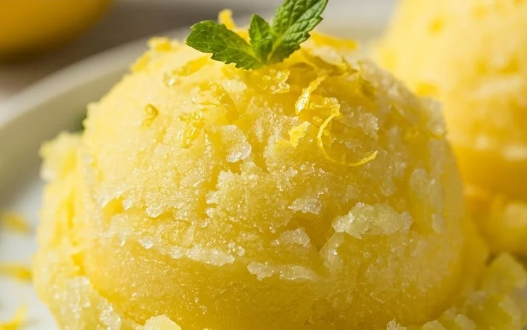 Lemon Sorbet